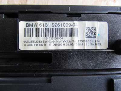 BMW AC Heater Climate and Radio CD Controls Head Unit 64119287336 F30 320i 328i 335i F32 4 Series6